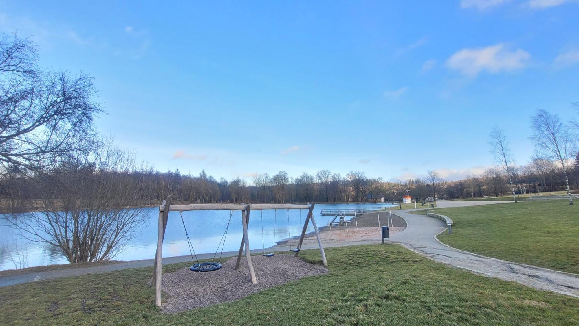 Ferienhaus Am See Lichtenberg Bayern Frankenwaldsee Dış mekan fotoğraf